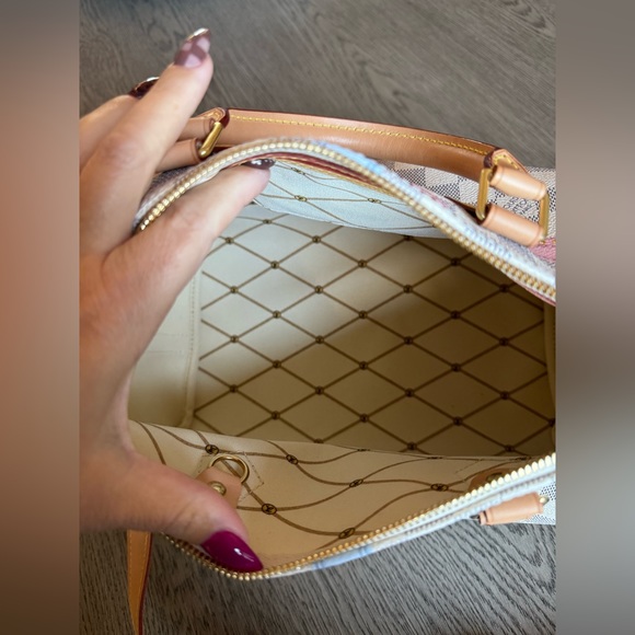 Louis Vuitton Damier Azur Canvas Summer Trunks Speedy Bandouliere - Picture 5 of 7